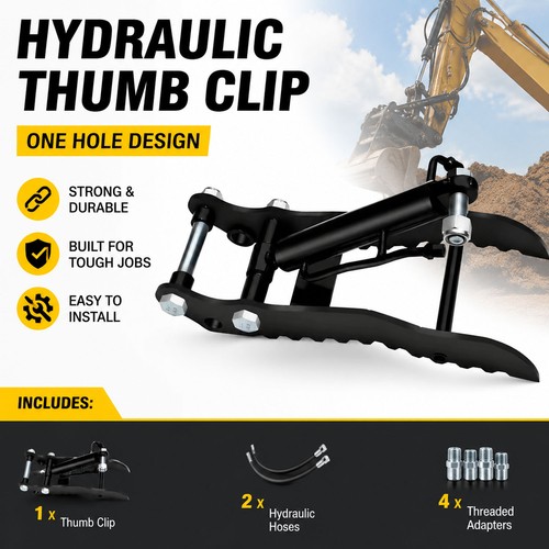 Hydraulic thumb clip for - hydraulic,