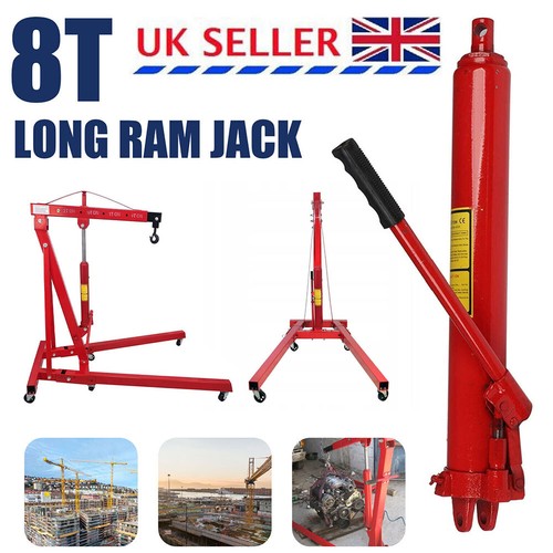Ton hydraulic jack - 8, long