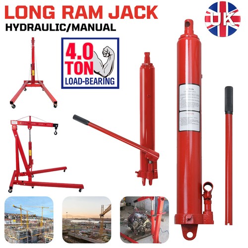 Ton hydraulic jack long ram - ton,