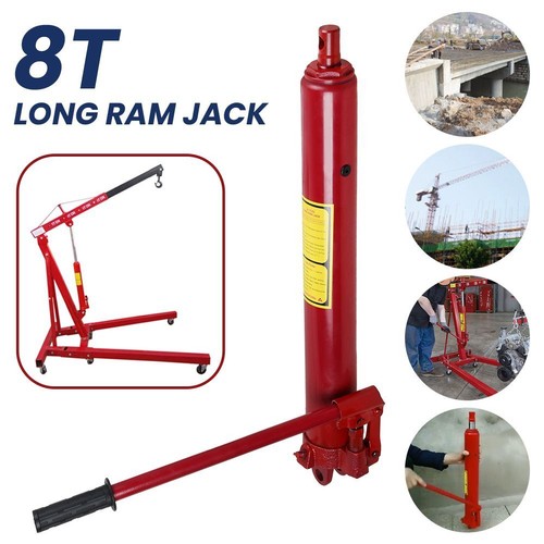 Ton hydraulic jack long - 8,