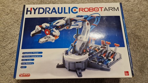 New hydraulic robot arm - robot,