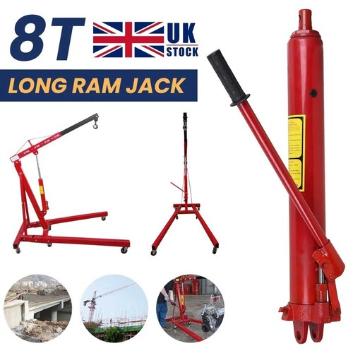 Ton hydraulic jack long - 8,